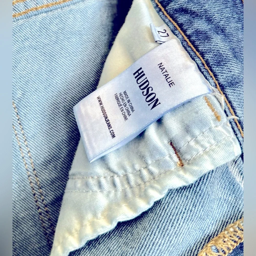 Hudson Jeans "Natalie" Mid Rise Boyfriend Jeans: Size 27 - Picture 12 of 12